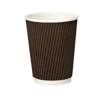 Гофрированные стаканчики 250мл (20штук)