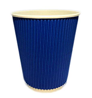 Гофрированные стаканчики 330мл (20штук)