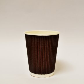 Гофрированные стаканчики 430мл (15штук)