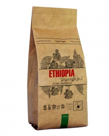 Кофе Арабика 100% (моносорт) Ethiopia Yirgacheffe 1кг